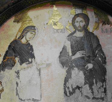 Fresque à Sainte Sophie